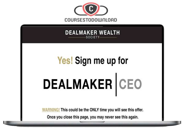 Carl Allen - Dealmaker Wealth Society - coursestodownload.com Carl Allen - Dealmaker Wealth Society