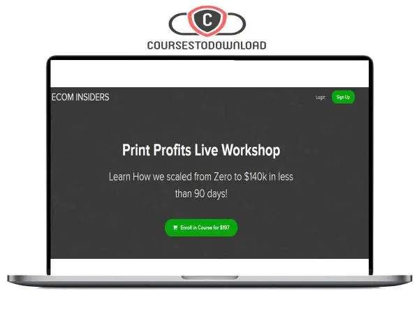 James Beattie - Print Profits Live Workshop Coursestodownload.com James Beattie - Print Profits Live Workshop