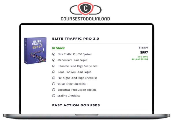 Igor Kheifets – Elite Traffic Pro 2.0 Coursestodownload.com Igor Kheifets – Elite Traffic Pro 2.0 Download