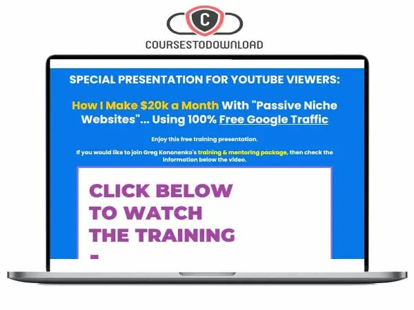 Greg Kononenko - Caffeinated Niche Profits Coursestodownload.com Greg Kononenko - Caffeinated Niche Profits Download
