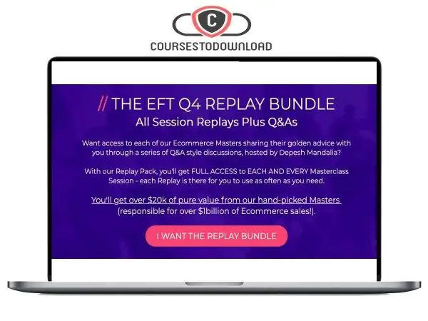Depesh Mandalia - Ecommerce Fast Track Q4 Replays Download Depesh Mandalia - Ecommerce Fast Track Q4 Replays Download