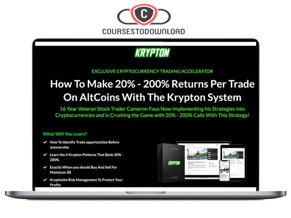 Cameron Fous – The Krypton Crypto System 2021 Coursestodownload.com Cameron Fous – The Krypton Crypto System 2021 Download