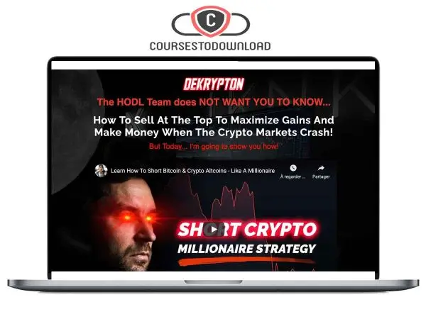 Cameron Fous - DE-Krypton - How To Short Bitcoin and Crypto Altcoins Like A Millionaire Download Cameron Fous - DE-Krypton - How To Short Bitcoin and Crypto Altcoins Like A Millionaire Download