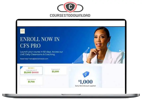 Danielle Leslie – Course From Scratch Pro 2022 Only the course Download Danielle Leslie – Course From Scratch Pro 2022 Only the course Download