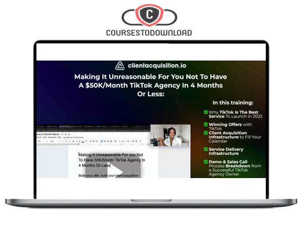 Serge Gatari – $50K Month TikTok Agency Webinar Download Serge Gatari – $50K/Month TikTok Agency Webinar Download