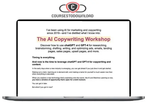 Sam Woods – The AI Copywriting Workshop (Complete Edition) Download Sam Woods – The AI Copywriting Workshop (Complete Edition) Download