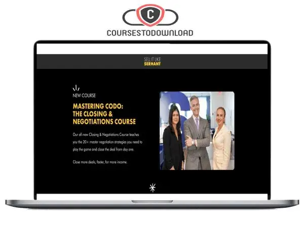 Ryan Serhant – Mastering CODO- The Closing & Negotiations Course Download Ryan Serhant – Mastering CODO: The Closing & Negotiations Course Download