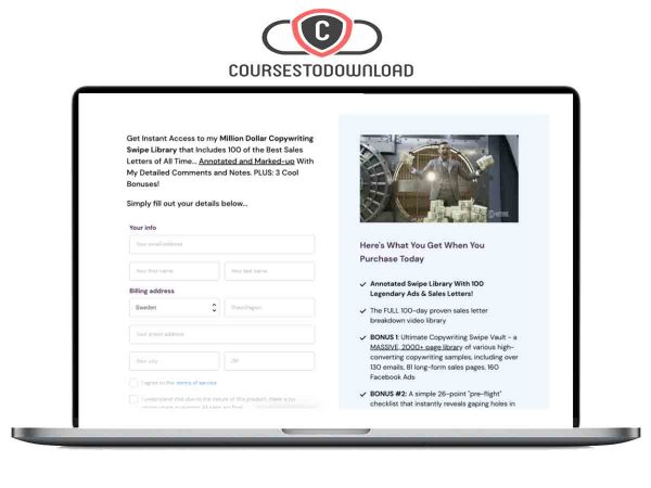Csaba Borzasi – Million Dollar Copywriting Swipe Library Download Csaba Borzasi – Million Dollar Copywriting Swipe Library Download