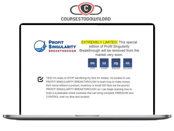 Gerry Cramer & Rob Jones – Profit Singularity BREAKTHROUGH – A.I. Powered Profits Download Gerry Cramer & Rob Jones – Profit Singularity BREAKTHROUGH – A.I. Powered Profits Download