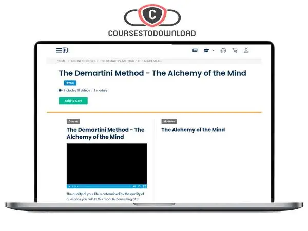 The Demartini Method – The Alchemy of the Mind Download The Demartini Method – The Alchemy of the Mind Download