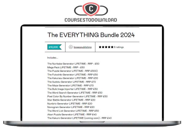 BowesPublishing – The EVERYTHING Bundle 2024 (KDP) Download BowesPublishing – The EVERYTHING Bundle 2024 (KDP) Download