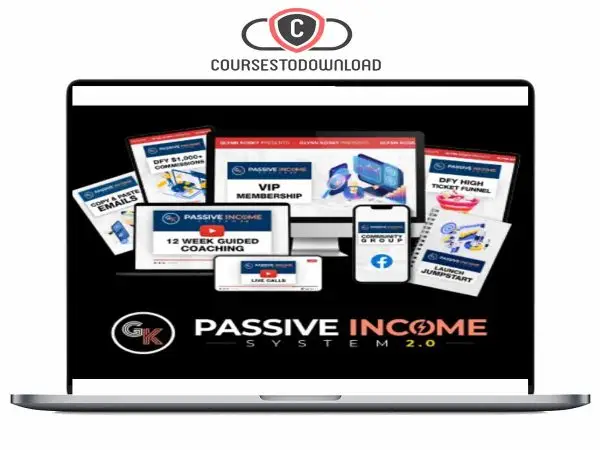 Glynn Kosky - Passive Income System 2 Glynn Kosky - Passive Income System 2.0 Download