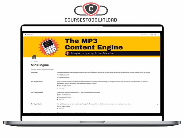 Erica Schneider - The MP3 Content Engine Download Erica Schneider - The MP3 Content Engine Download