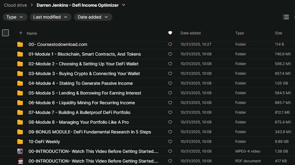 Darren Jenkins – Defi Income Optimizer