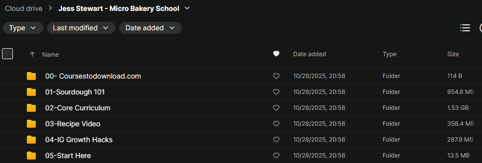 Jess Stewart - Micro Bakery School