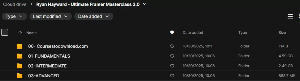 Ryan Hayward - Ultimate Framer Masterclass 3.0