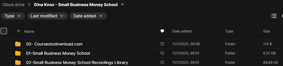 Gina Knox - Small Business Money School